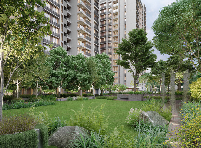 Arvind Bel Air - Apartments Lawn