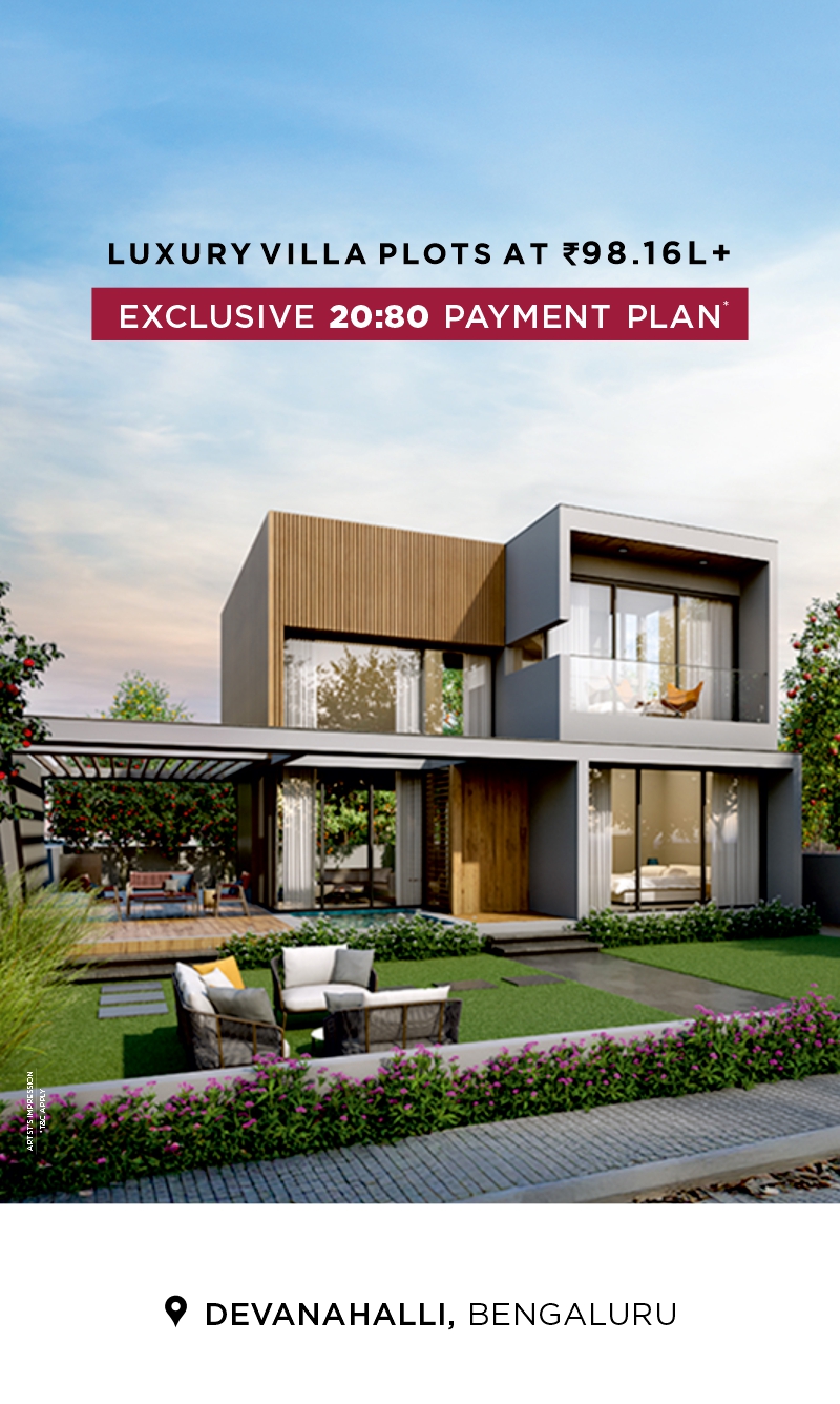Luxury villa plots in Bangalore