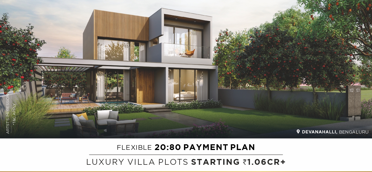 Luxury villa plots Bangalore