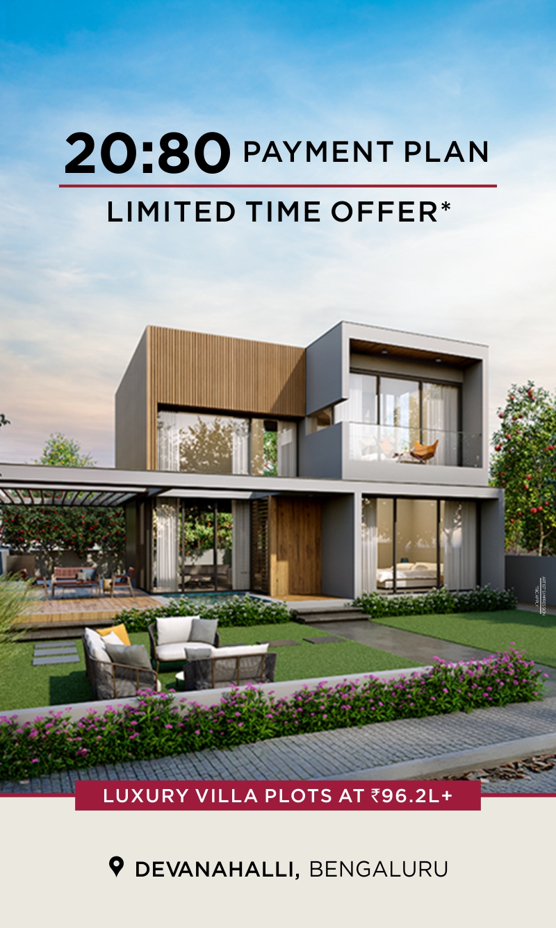 Luxury villa plots in Bangalore