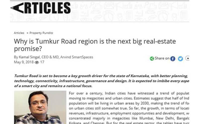 Why Tumkur Road region is the next big real-estate promise?